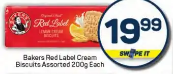 Pick n Pay Liquor Bakers Red Label Cream Biscuits Assorted offer