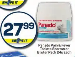 Pick n Pay Liquor Panado Pain & Fever Tablets Spartan or Blister Pack offer