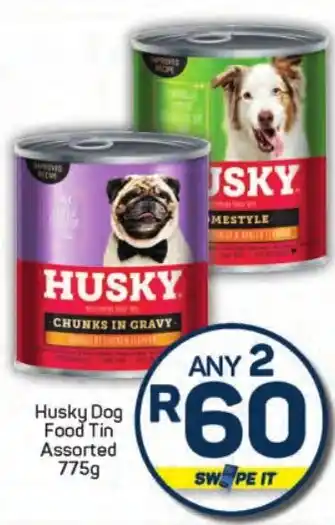 Pick n Pay Liquor Husky Dog Food Tin Assorted offer