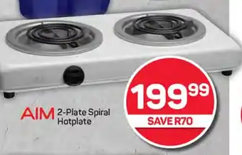 Pick n Pay Liquor AIM 2-Plate Spiral Hotplate offer