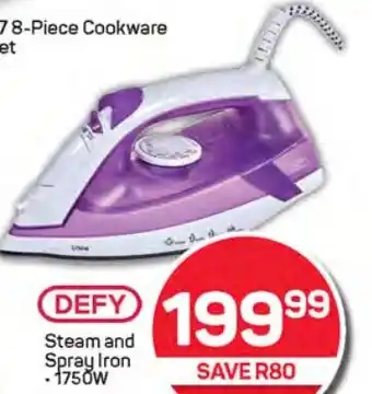 Pick n Pay Liquor DEFY Steam and Spray Iron offer