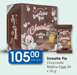 Clicks Sweetie Pie Chocolate Mallow Eggs offer