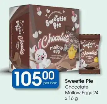 Clicks Sweetie Pie Chocolate Mallow Eggs offer