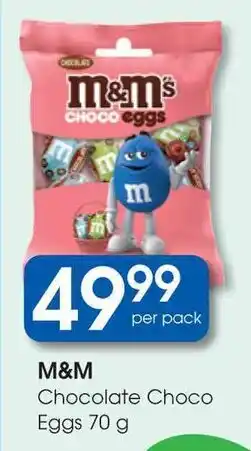 Clicks M&M Chocolate Choco Eggs offer