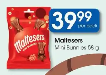 Clicks Maltesers Mini Bunnies offer