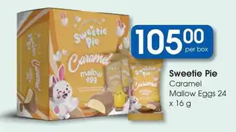 Clicks Sweetie Pie Caramel Mallow Eggs offer