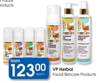 Clicks VP Herbal Facial Skincare Products offer