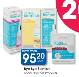 Clicks Bye Bye Blemish Facial Skincare Products offer