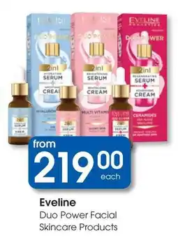 Clicks Eveline Duo Power Facial Skincare Products offer