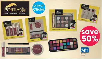 Clicks Portia M Gift Sets offer