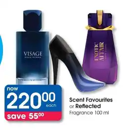 Clicks Scent Favourites or Reflected Fragrance offer