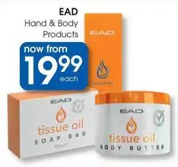 Clicks EAD Hand & Body Products offer