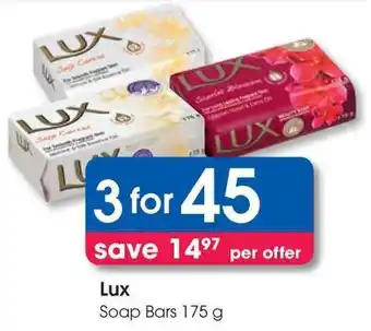 Clicks Lux Soap Bars offer