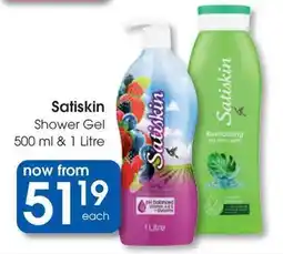 Clicks Satiskin Shower Gel offer