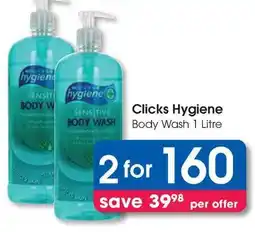 Clicks Clicks Hygiene Body Wash offer