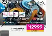 Game Skyworth 75(190cm) UHD Google TV G6400G offer