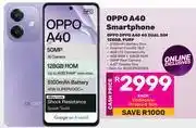 Game Oppo A40 4G Smartphone offer