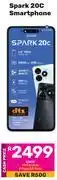 Game Tecno Spark 20C Smartphone-Each offer