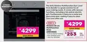 Game Defy Slimline 60cm Multifunction Oven DBO486E offer