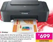 Game Canon Pixma MG2541S Printer offer