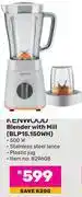 Game Kenwood Blender With Mill BLP15.150WH offer