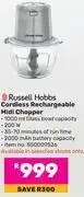 Game Russell Hobbs Cordless Rechargeable Midi Chopper offer