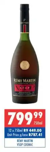 Ultra Liquors Rémy martin vsop cognac offer