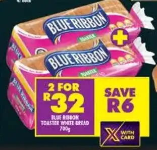 Shoprite Blue ribbon toaster white bread offer