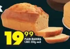 Shoprite Plain madeira cake offer