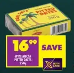 Shoprite Spice mecca pitted dates offer