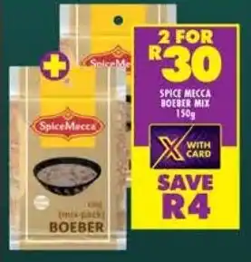 Shoprite Spice mecca boeber mix offer