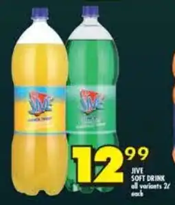 Shoprite Jive soft drink offer