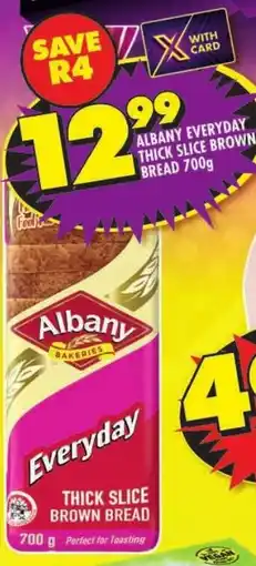 Shoprite Albany everyday thick slice brown bread offer