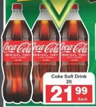 Frontline Coke Soft Drink offer