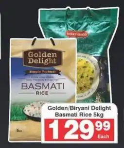 Frontline Golden/Biryani Delight Basmati Rice offer