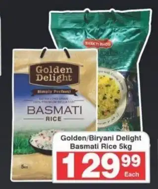 Frontline Golden/Biryani Delight Basmati Rice offer