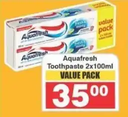 Frontline Aquafresh Toothpaste offer