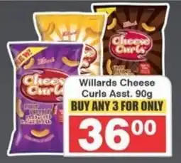 Frontline Willards Cheese Curls Asst. offer