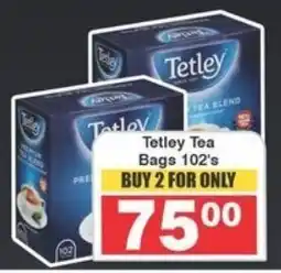 Frontline Tetley Tea Bags offer