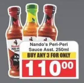 Frontline Nando's Peri-Peri Sauce Asst. offer