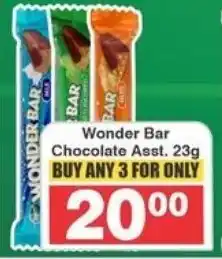 Frontline Wonder Bar Chocolate Asst. offer