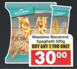 Frontline Massimo Macaroni/ Spaghetti offer