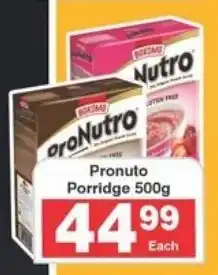 Frontline Pronuto Porridge offer