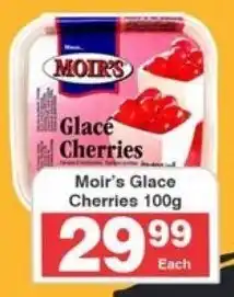 Frontline Moir's Glace Cherries offer