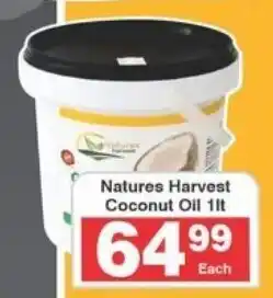 Frontline Natures Harvest Coconut Oil offer