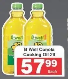 Frontline B Well Conola Cooking Oil offer