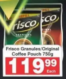 Frontline Frisco Granules/Original Coffee Pouch offer