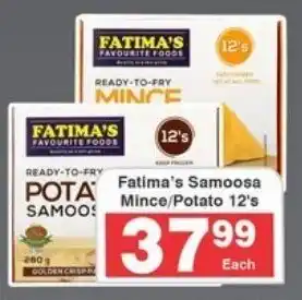 Frontline Fatima's Samoosa Mince/Potato offer