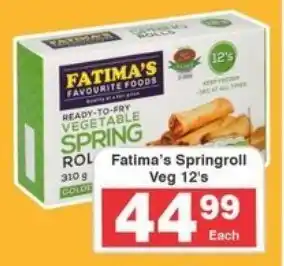 Frontline Fatima's Springroll Veg offer