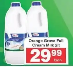 Frontline Orange Grove Full Cream Milk offer